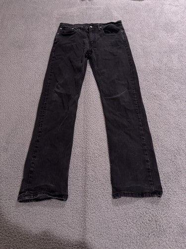 Levis 511 Jeans Mens 34x34 Black Medium Wash Slim Fit Stretch Cotton Denim - Bild 6 von 9