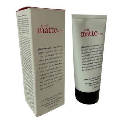Philosophy Total Matteness Pore Minimizer Cleanser And Mask 5 fl oz New In Box