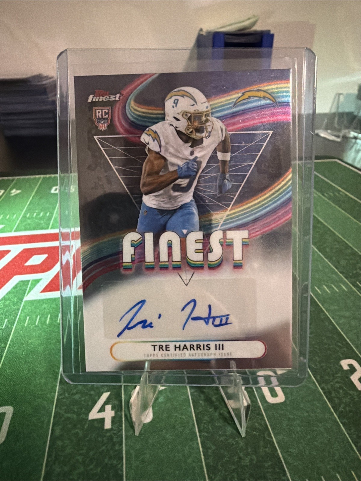 2025 Topps Finest - Finest Autographs Tre Harris III RC #RFA-TH (AU)