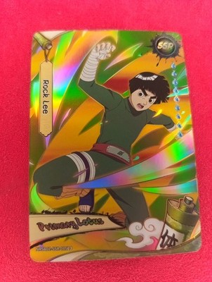 Naruto Kayou English Series 2 Card - Rock Lee - NRSA02-SSR-015L3