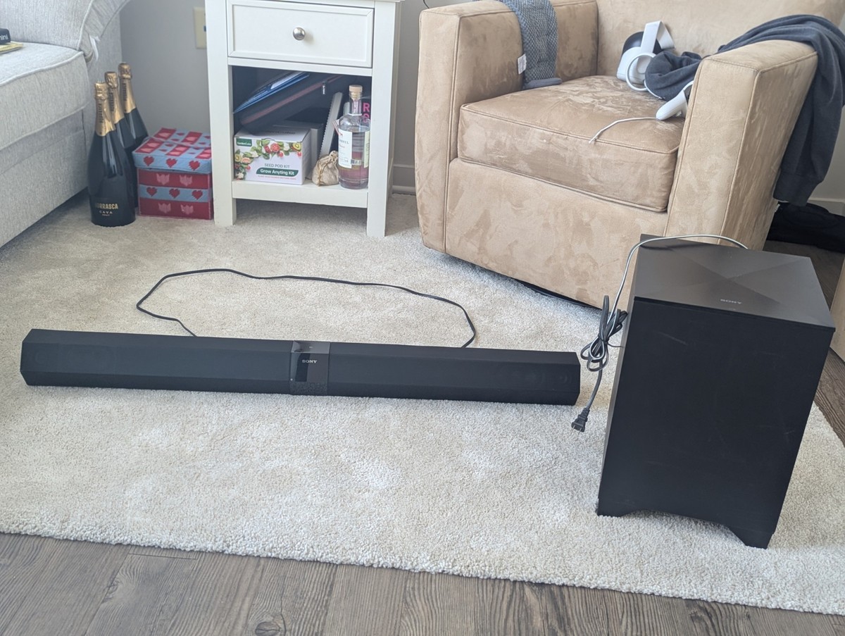 Sony HT-CT660 2.1 Channel Soundbar System Black HDMI SA-CT660 SA