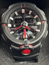 Men's Casio G-shock GA-500 Shock-resist ANa+Digi Watch WORKS