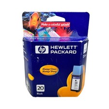 HP 20 Black Inkjet Print Cartridge Genuine for DeskJet 610 612