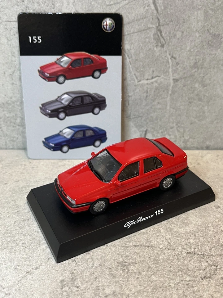 Kyosho 1/64 Alfa Romeo 155 Red 8F3 - Image 4 of 4