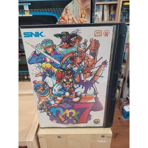 Waku Waku 7 Neo Geo Aes Japan Original 100% Legit Snk good condition