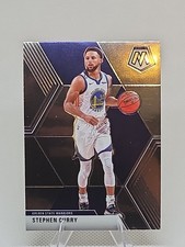 Stephen Curry 2019-20 Panini Mosaic #70 Base Silver