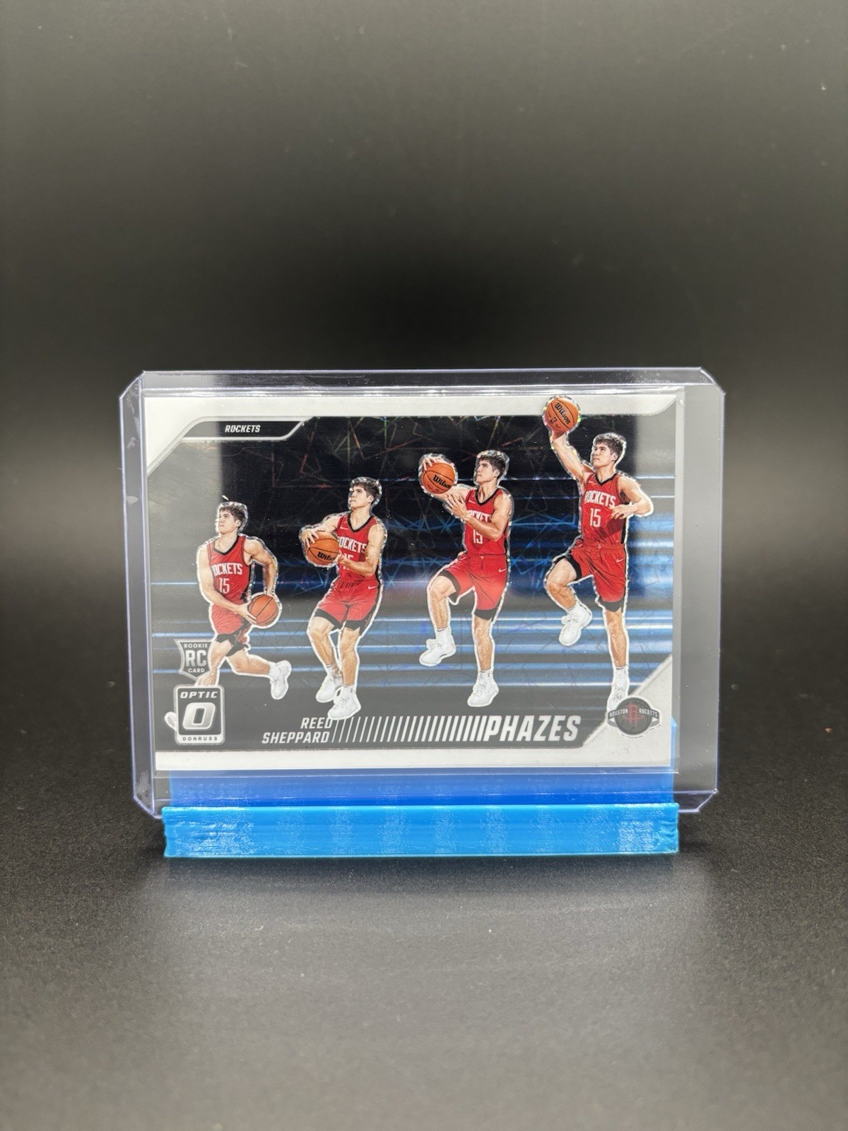 2024-25 Donruss Optic Reed Sheppard Phazes #23 Houston Rockets