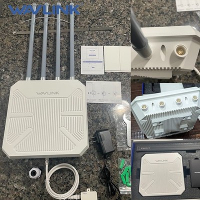 WAVLINK AX1800 Outdoor WiFi 6 Router Range Extender Signal Booster Access Point