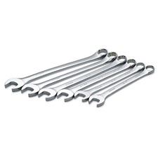 SK PROFESSIONAL TOOLS 86226 Combo Wench Set,Steel,Chrme,Stnrd, Ofst 21A266