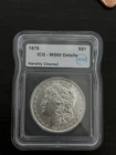 1879 Morgan Silver Dollar ICG MS60 Details $1 Harshly Cleaned Uncirculated