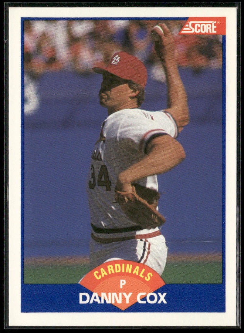 1989 Score #613 Danny Cox