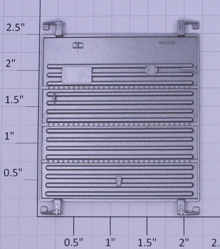 Lionel 9602-12 Plata ATSF Santa Fe Hi Cube Boxcar Puerta con Guías (50) | Zustand: New