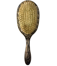 Vintage Silver Plated Hairbrush