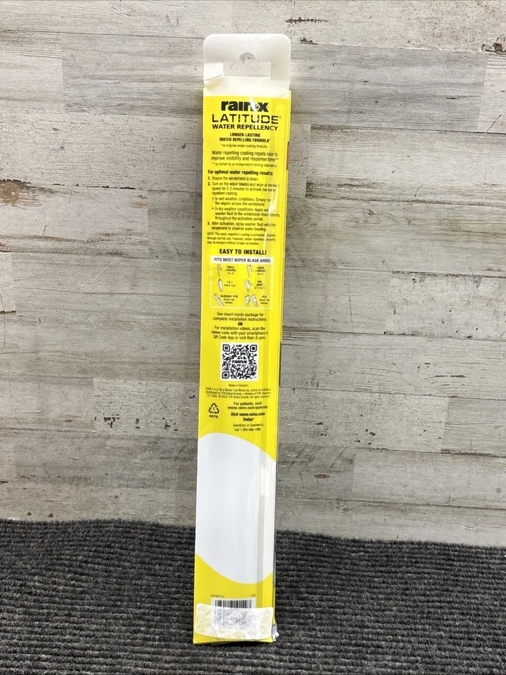 Limpiaparabrisas Rain-X 5079273-2 Latitude 15" repelente al agua PREMIUM - 15 pulgadas Foto 2 de 4