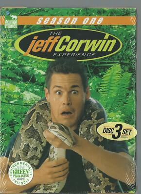 Jeff Corwin Experience - Season One (DVD, 2008, 3-Disc Set) New & Factory Sealed