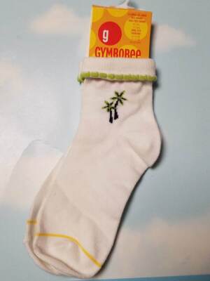NWT Girls xl xxl 6 7 y Gymboree SUMMER ISLANDS 2004 novelty cuffed ...