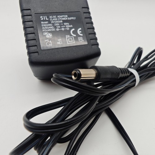 SIL VD120020B Ladekabel AC DC Adapter Ladegerät Netzteil Transformer - Bild 3 von 3