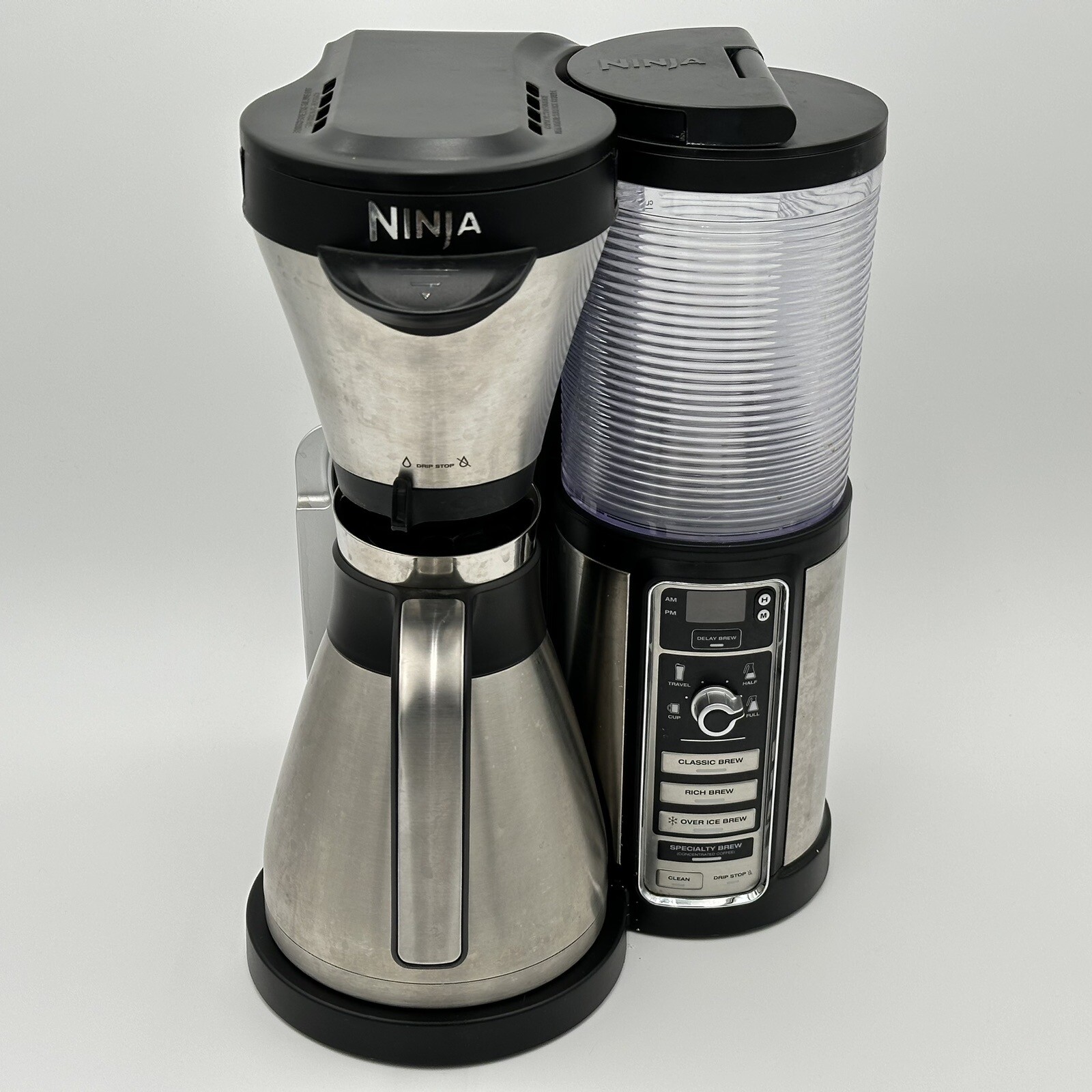 Ninja Thermal Carafe Coffee Bar W/ Auto IQ 1400 Watt Model CF086 Tested