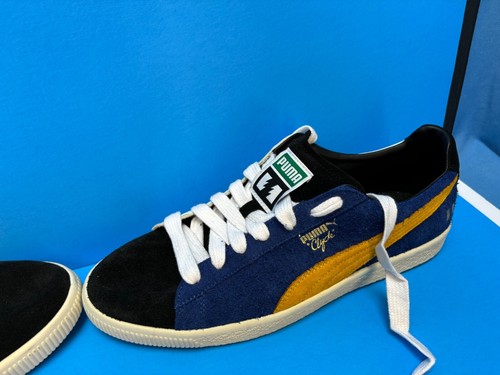 Puma X The Hundreds Suede Color Block Clyde Sneakers Size 12 - Picture 8 of 14