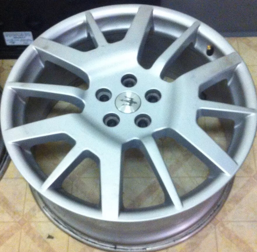MASERATI GRAN TURISMO GT WHEEL (2)20x8.5 ET52 And(2)10.5 X20 ET37.5 SILVER" OEM