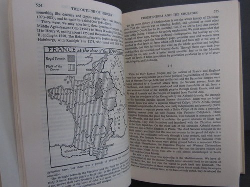 Outline of History Whole Story of Man H.G. Wells Vol 1 2 1961 BCE Hardback Jacke - Picture 10 of 14