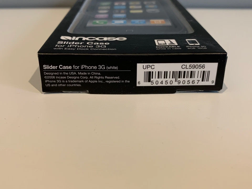 Incase Slider Case for iPhone 3G Black New - Image 3 of 4