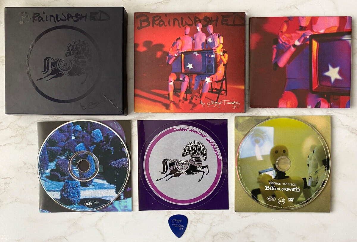 George Harrison Brainwashed CD/DVD LIMITED ED. EU IMPORT! w/Guitar 