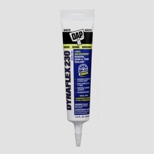 DAP Dynaflex 230 Window  Door Insulating In Outdoor Sealant WHITE 5.5 oz 18886