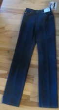 VINTAGE LEVI'S JUNIORS WOMENSWEAR SUPER STRAIGHT JEANS NWT SZ 9 1979