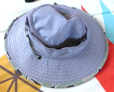 Wallaroo Kid's Lids Jackson Sun Brimmed Hat With Chin Strap Size Large Vented