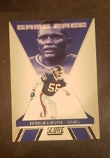 2021 Panini Score Football Lawrence Taylor Game Face Insert #GF12 NY Giants