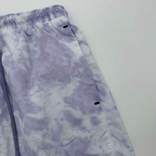Nike Pantaloncini Uomo Tech Pack Tessuto Acquerello Viola Bianco Taglia XL DX0249 519 - Foto 4 di 8