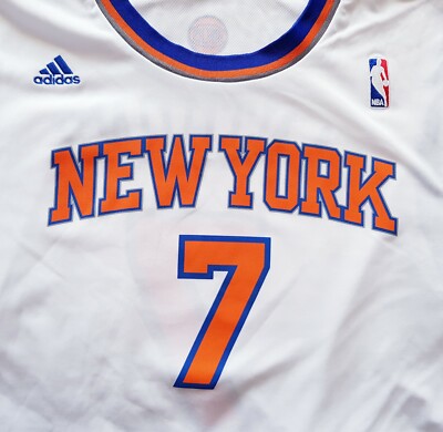 NBA New York Knicks NYK basketball Adidas jersey #7 Anthony