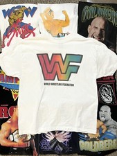 1985 WWF Multicolored Vintage Tee