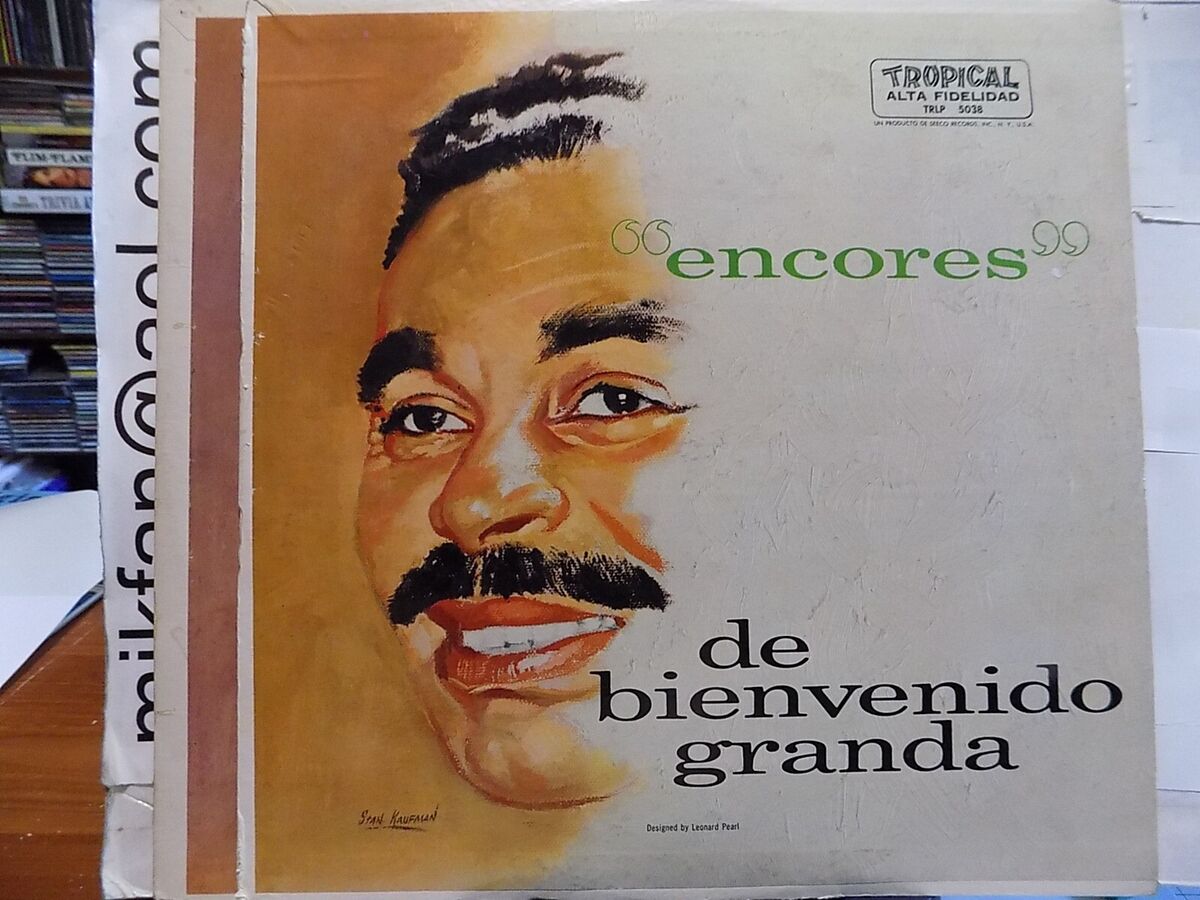 BIENVENIDO GRANDA Encores de Bienvenido Granda TROPICAL LP