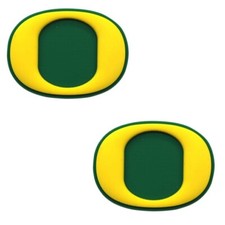 NCAA Orgeon Ducks Team Shoe Charms - 2 Pieces
