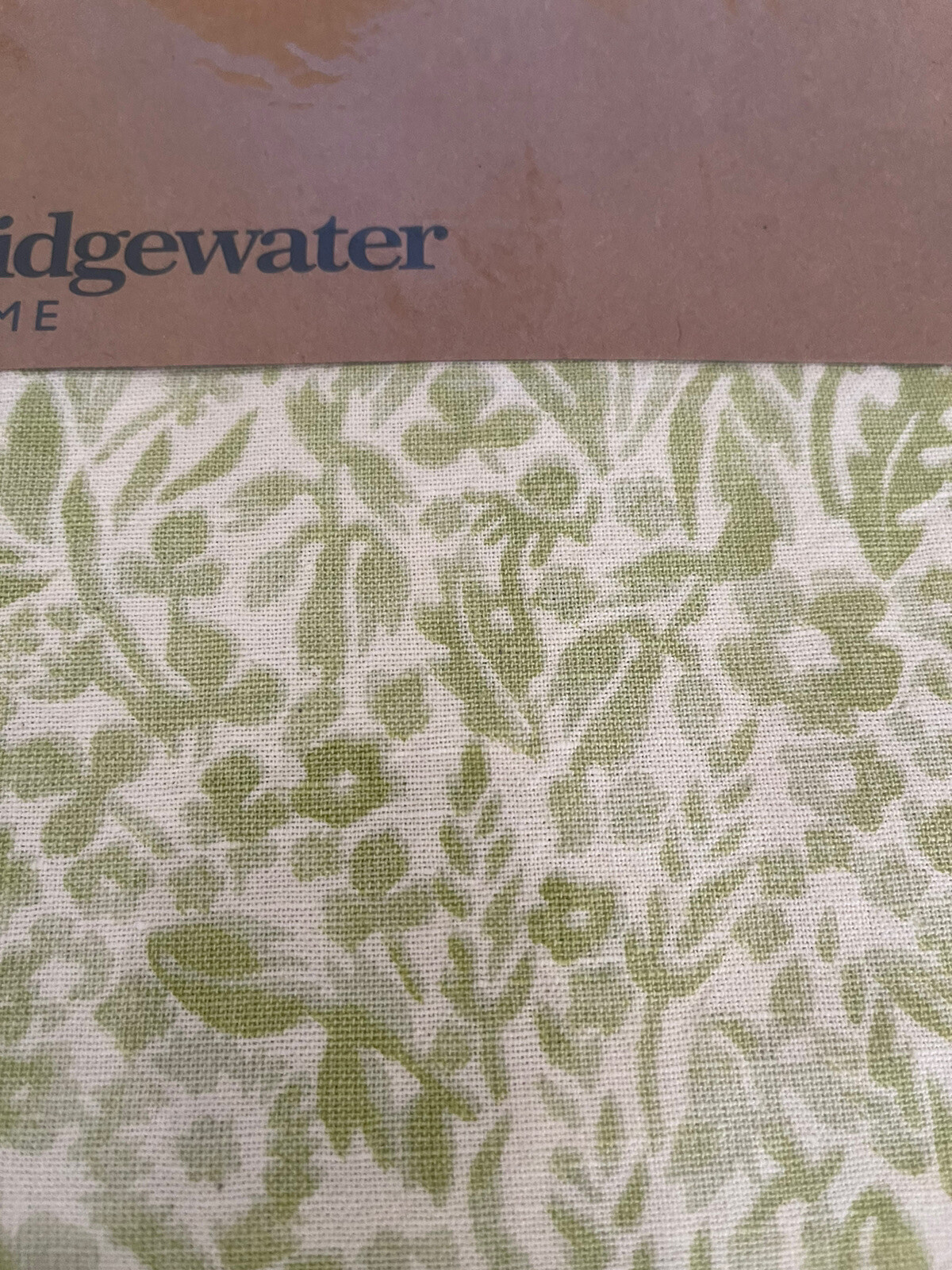 Emma Bridgewater Green Wildflower Walks 160 x 250cm Linen Blend
