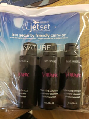 Volumax Shampoo, Conditioner, Gel Trial Size Trio