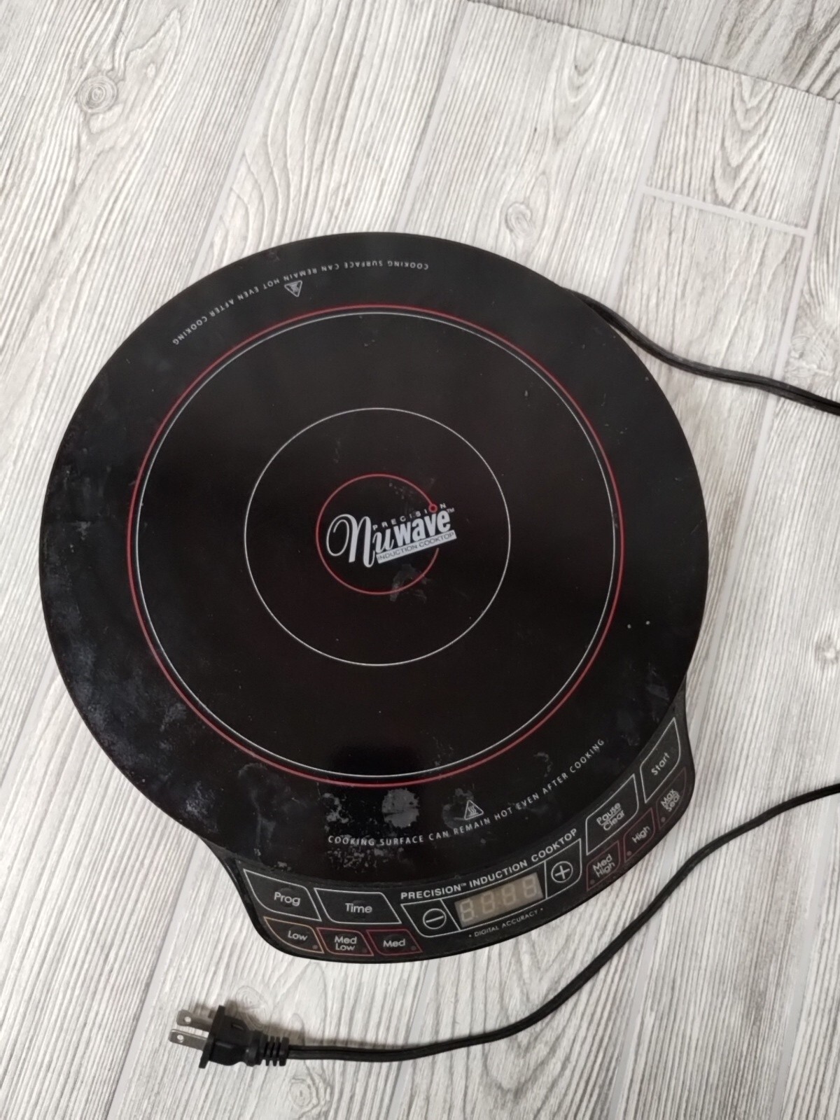 NuWave 30121 1300W Precision Induction Cooktop Black Camping RV