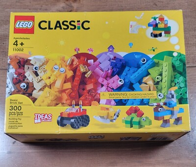 LEGO 11002 Classic Basic Brick Set 300 Pcs Was Sealed - Opened to Verify / Photo