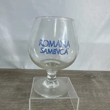 Vintage Romana Sambuca Brandy Snifters Sambvca Liqueur Congac Glass