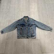 Vintage Levis Jacket Mens Medium Denim Jean Trucker 90s Type 3 Made in USA 70507