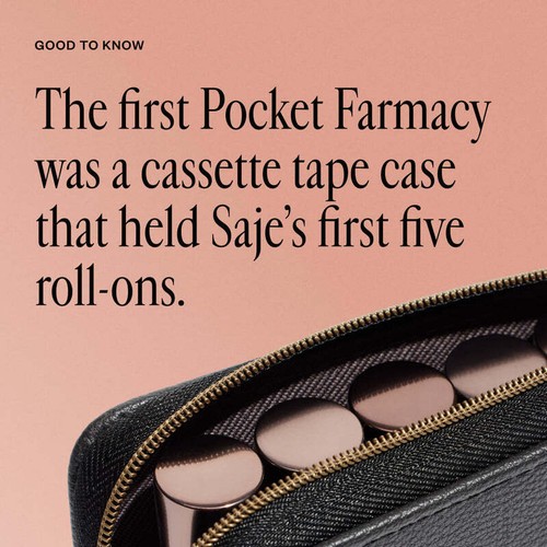 Saje Pocket Farmacy® Physical Edition Full-Body Wellness Kit (Black) - Picture 3 of 8