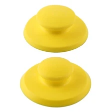 Multipurpose Yellow Polishing Pad Soft PU Foam Polishing Disc Simple Installs