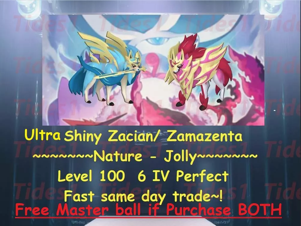 Pokémon Sword And Shield Shiny Zacian/Zamazenta Distribution Now