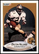 Dalton Hilliard #189 1990 Fleer