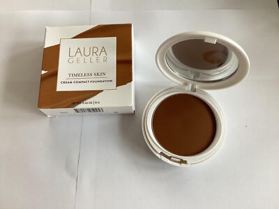 Laura Geller Timeless Skin Cream Foundation Shade DEEP ~ Neu im Karton