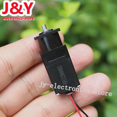 DC 1.5V-5V 3V 50RPM Micro Slow Speed Mini Planetary Gearbox Gear Motor Toy Robot