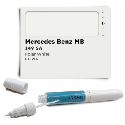 149 SA White Touch Up Paint for Mercedes Benz MB E KLASSE C G GL POLAR WHITE Pen