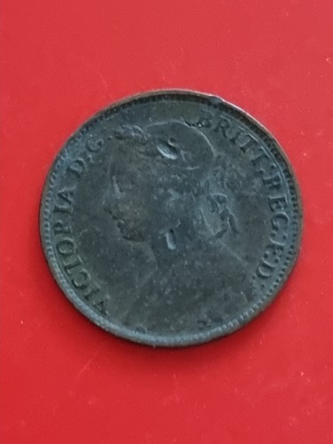1894 UK Farthing - Foto 2 di 2